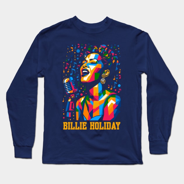 Queen Billie WPAP Long Sleeve T-Shirt by BAJAJU